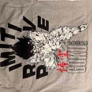 Primitive x Dragon Ball Z Goku T-Shirt - Heather Grey, BNWT